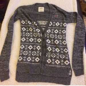 Hollister cardigan size Xs